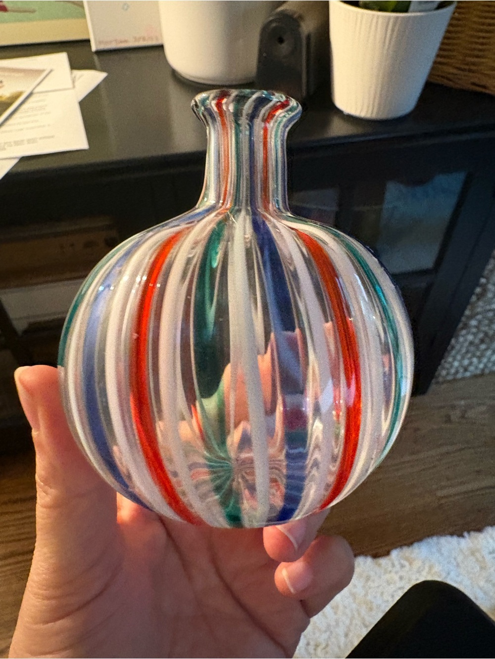 Murano Glass Bud Vase